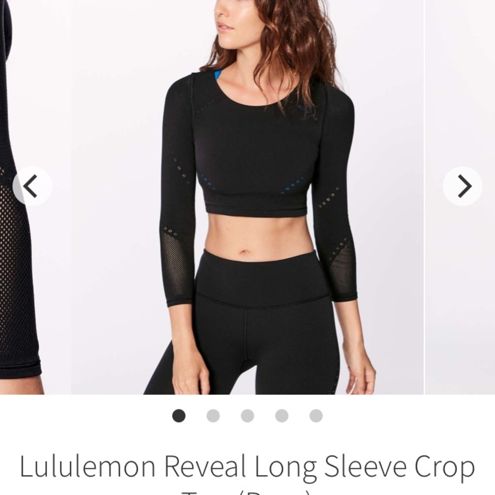 COPY - Lululemon Reveal Crop Posy